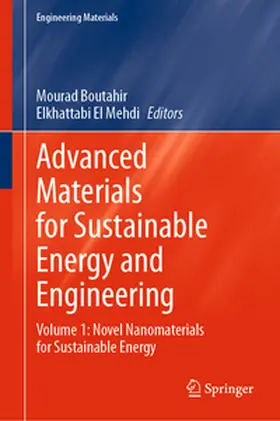 Boutahir / El Mehdi |  Advanced Materials for Sustainable Energy and Engineering | eBook | Sack Fachmedien