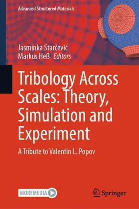 Heß / Starcevic / Starcevic |  Tribology Across Scales: Theory, Simulation and Experiment | Buch |  Sack Fachmedien