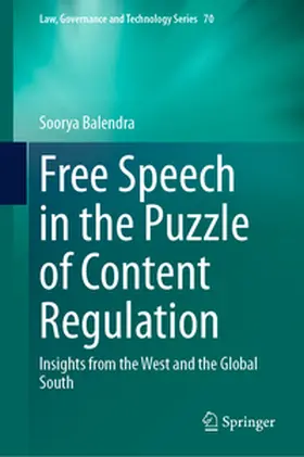Balendra | Free Speech in the Puzzle of Content Regulation | E-Book | sack.de