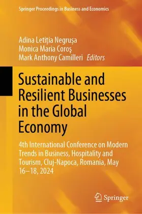 Negru?a / Coros / Camilleri |  Sustainable and Resilient Businesses in the Global Economy | Buch |  Sack Fachmedien