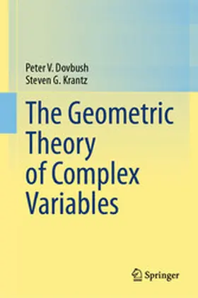Dovbush / Krantz | The Geometric Theory of Complex Variables | E-Book | sack.de
