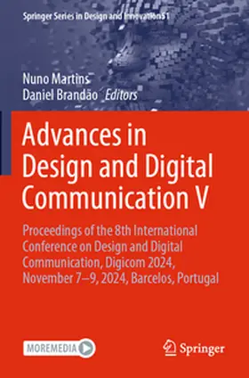 Martins / Brandão |  Advances in Design and Digital Communication V | Buch |  Sack Fachmedien