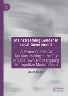 Joseph |  Mainstreaming Gender in Local Government | eBook | Sack Fachmedien