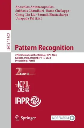 Antonacopoulos / Chaudhuri / Pal |  Pattern Recognition | Buch |  Sack Fachmedien