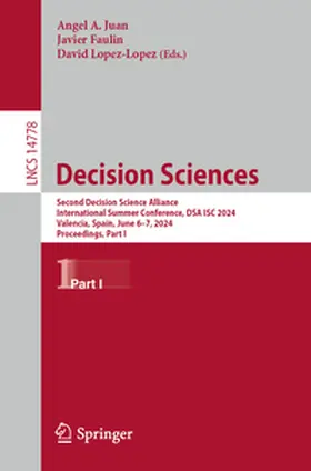 Juan / Faulin / Lopez-Lopez |  Decision Sciences | Buch |  Sack Fachmedien