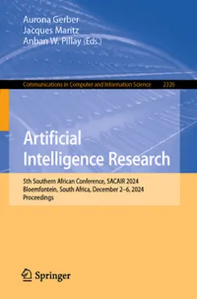Gerber / Maritz / Pillay | Artificial Intelligence Research | E-Book | sack.de