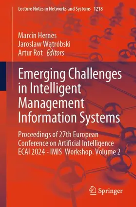 Hernes / Rot / Watróbski |  Emerging Challenges in Intelligent Management Information Systems | Buch |  Sack Fachmedien