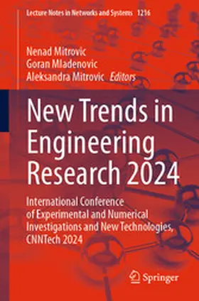 Mitrovic / Mladenovic | New Trends in Engineering Research 2024 | E-Book | sack.de