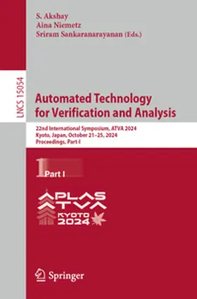 Akshay / Niemetz / Sankaranarayanan | Automated Technology for Verification and Analysis | E-Book | www2.sack.de