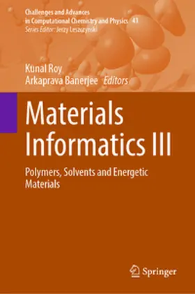 Roy / Banerjee | Materials Informatics III | E-Book | sack.de