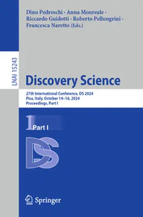 Pedreschi / Monreale / Guidotti |  Discovery Science | Buch |  Sack Fachmedien