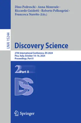 Pedreschi / Monreale / Guidotti | Discovery Science | E-Book | sack.de