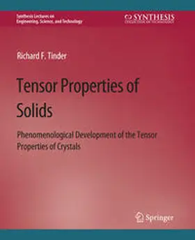 Tinder | Tensor Properties of Solids, Part Two | E-Book | sack.de