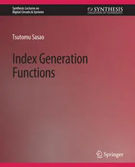 Sasao | Index Generation Functions | E-Book | sack.de