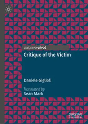 Giglioli |  Critique of the Victim | eBook | Sack Fachmedien