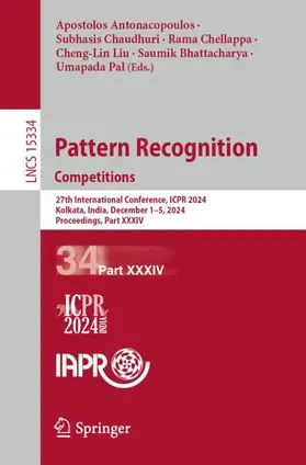Antonacopoulos / Chaudhuri / Pal |  Pattern Recognition. Competitions | Buch |  Sack Fachmedien
