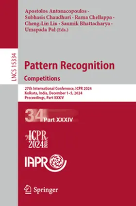 Antonacopoulos / Chaudhuri / Chellappa | Pattern Recognition. Competitions | E-Book | sack.de