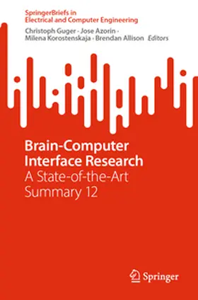 Guger / Allison / Azorin |  Brain-Computer Interface Research | Buch |  Sack Fachmedien