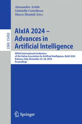 Artale / Cortellessa / Montali |  AIxIA 2024 – Advances in Artificial Intelligence | eBook | Sack Fachmedien