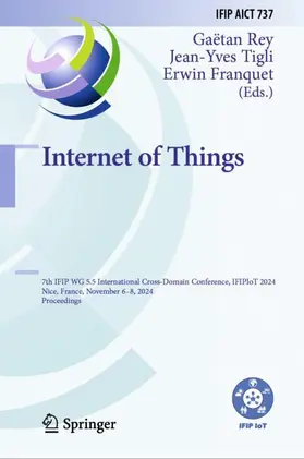 Rey / Franquet / Tigli |  Internet of Things | Buch |  Sack Fachmedien