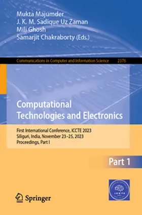 Majumder / Zaman / Ghosh |  Computational Technologies and Electronics | eBook | Sack Fachmedien