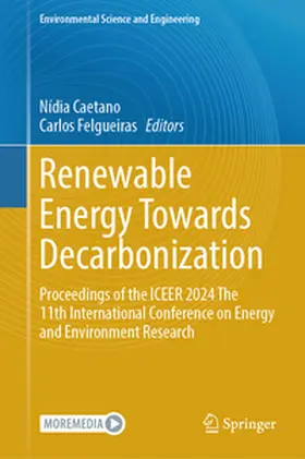 Caetano / Felgueiras |  Renewable Energy Towards Decarbonization | eBook | Sack Fachmedien