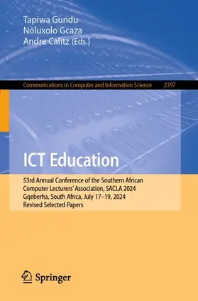 Gundu / Calitz / Gcaza |  ICT Education | Buch |  Sack Fachmedien
