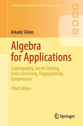 Slinko |  Algebra for Applications | Buch |  Sack Fachmedien