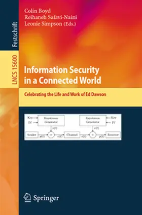Boyd / Simpson / Safavi-Naini |  Information Security in a Connected World | Buch |  Sack Fachmedien