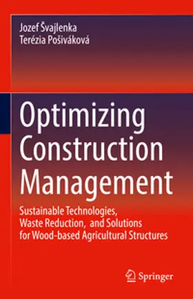 Pošiváková / Švajlenka |  Optimizing Construction Management | Buch |  Sack Fachmedien