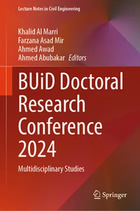 Al Marri / Abubakar / Mir |  BUiD Doctoral Research Conference 2024 | Buch |  Sack Fachmedien