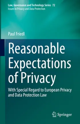 Friedl |  Reasonable Expectations of Privacy | Buch |  Sack Fachmedien