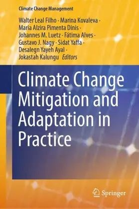 Leal Filho / Kovaleva / Dinis |  Climate Change Mitigation and Adaptation in Practice | Buch |  Sack Fachmedien