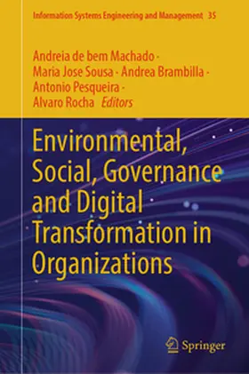 Machado / Sousa / Brambilla | Environmental, Social, Governance and Digital Transformation in Organizations | E-Book | sack.de