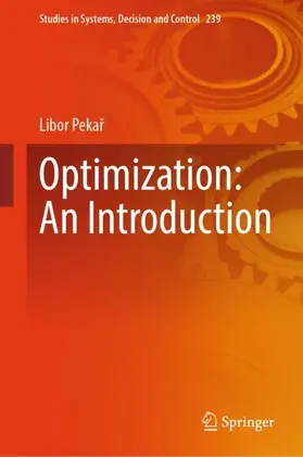 Pekar / Pekar |  Optimization: An Introduction | Buch |  Sack Fachmedien