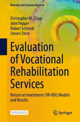 Clapp / Pepper / Schmidt |  Evaluation of Vocational Rehabilitation Services | Buch |  Sack Fachmedien