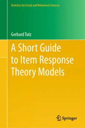 Tutz | A Short Guide to Item Response Theory Models | E-Book | sack.de