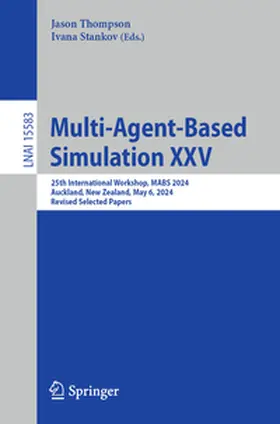 Thompson / Stankov | Multi-Agent-Based Simulation XXV | E-Book | www2.sack.de