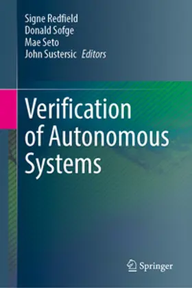 Redfield / Sofge / Seto |  Verification of Autonomous Systems | eBook | Sack Fachmedien