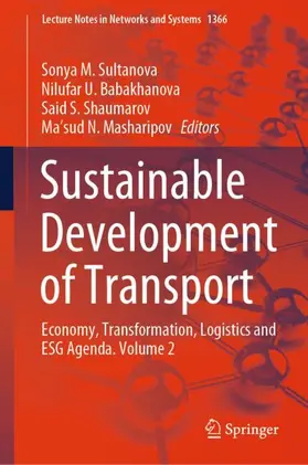 Sultanova / Babakhanova / Shaumarov |  Sustainable Development of Transport | Buch |  Sack Fachmedien