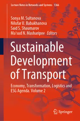 Sultanova / Babakhanova / Shaumarov |  Sustainable Development of Transport | eBook | Sack Fachmedien
