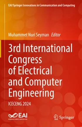 Seyman | 3rd International Congress of Electrical and Computer Engineering | E-Book | sack.de