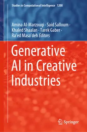 Al-Marzouqi / Salloum / Shaalan | Generative AI in Creative Industries | E-Book | sack.de