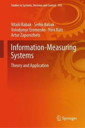 Babak / Zaporozhets / Eremenko |  Information-Measuring Systems | Buch |  Sack Fachmedien
