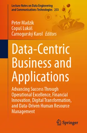 Madzík / Lukáš / Lukás | Data-Centric Business and Applications | E-Book | sack.de