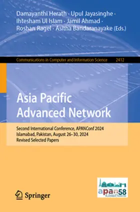 Herath / Jayasinghe / Ul Islam |  Asia Pacific Advanced Network | eBook | Sack Fachmedien