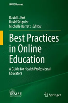 Kok / Seignior / Barrett |  Best Practices in Online Education | eBook | Sack Fachmedien