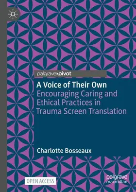 Bosseaux | A Voice of Their Own | Buch | 978-3-031-90431-8 | sack.de