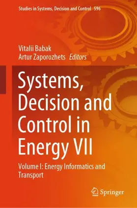 Zaporozhets / Babak |  Systems, Decision and Control in Energy VII | Buch |  Sack Fachmedien