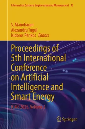 Manoharan / Perikos / Tugui |  Proceedings of 5th International Conference on Artificial Intelligence and Smart Energy | Buch |  Sack Fachmedien
